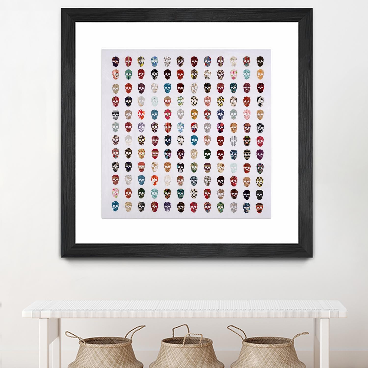 Gorgeous Crowd by Daleno Art on GIANT ART - red abstract