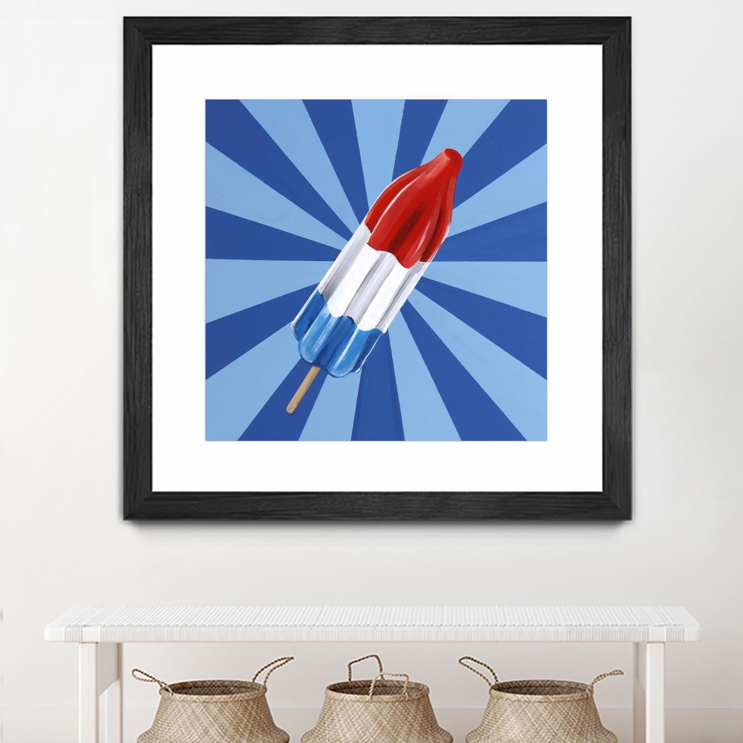 Daily Cravings VI by Daleno Art on GIANT ART - red abstract popsicle