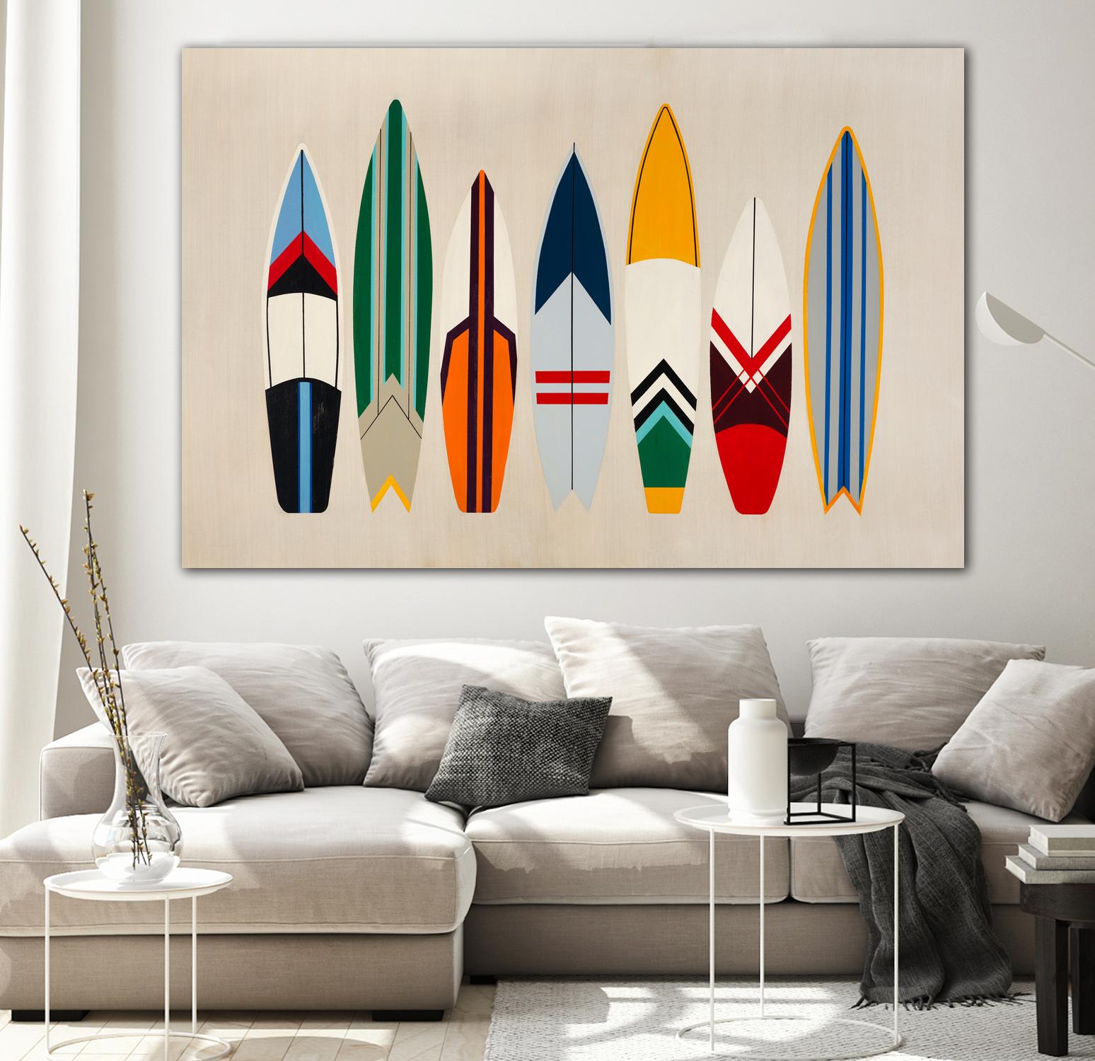 Hip to Be Me II by Daleno Art on GIANT ART - orange digital surf