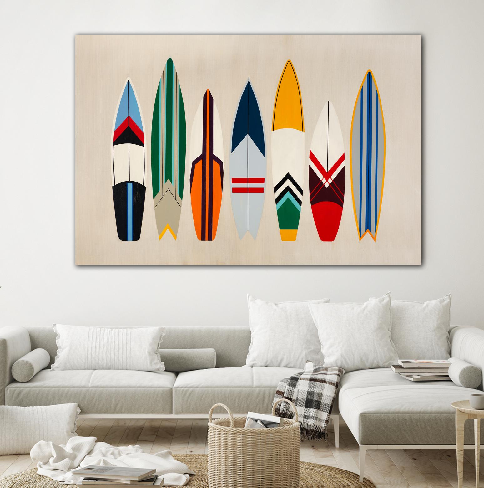 Hip to Be Me II by Daleno Art on GIANT ART - orange digital surf