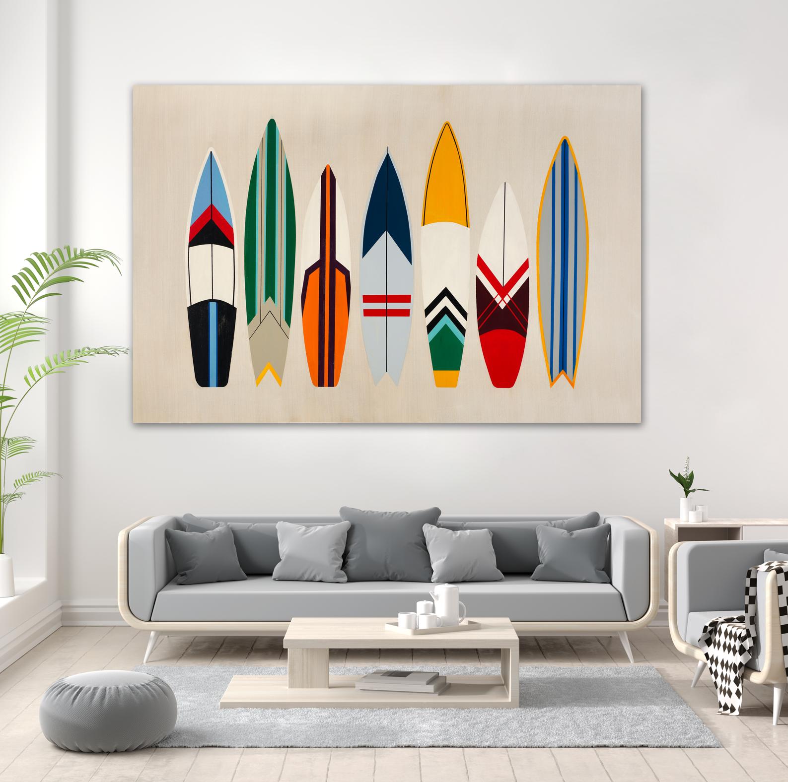 Hip to Be Me II by Daleno Art on GIANT ART - orange digital surf