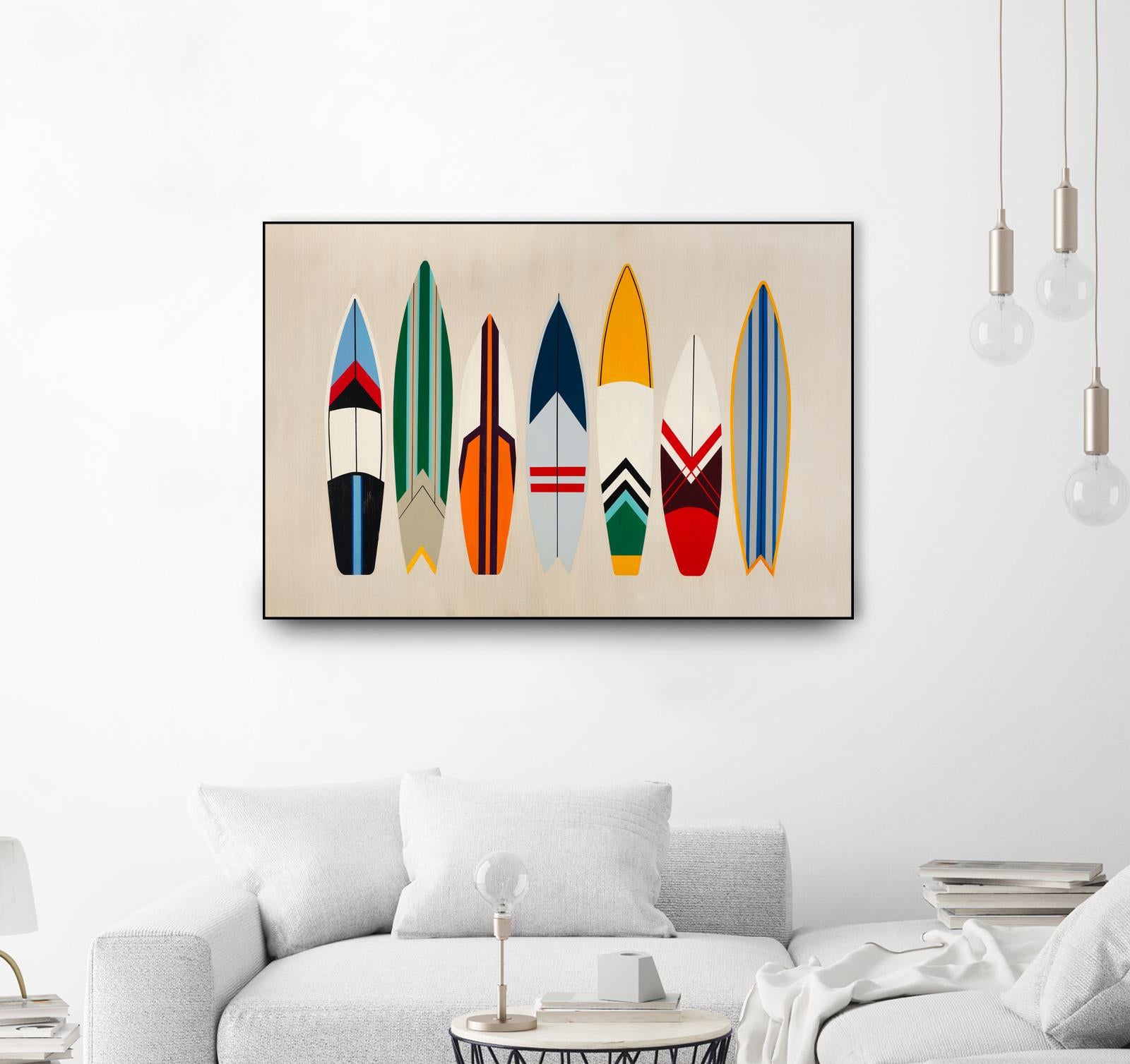 Hip to Be Me II by Daleno Art on GIANT ART - orange digital surf