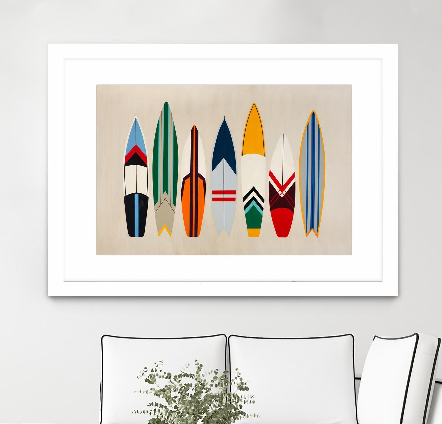 Hip to Be Me II by Daleno Art on GIANT ART - orange digital surf