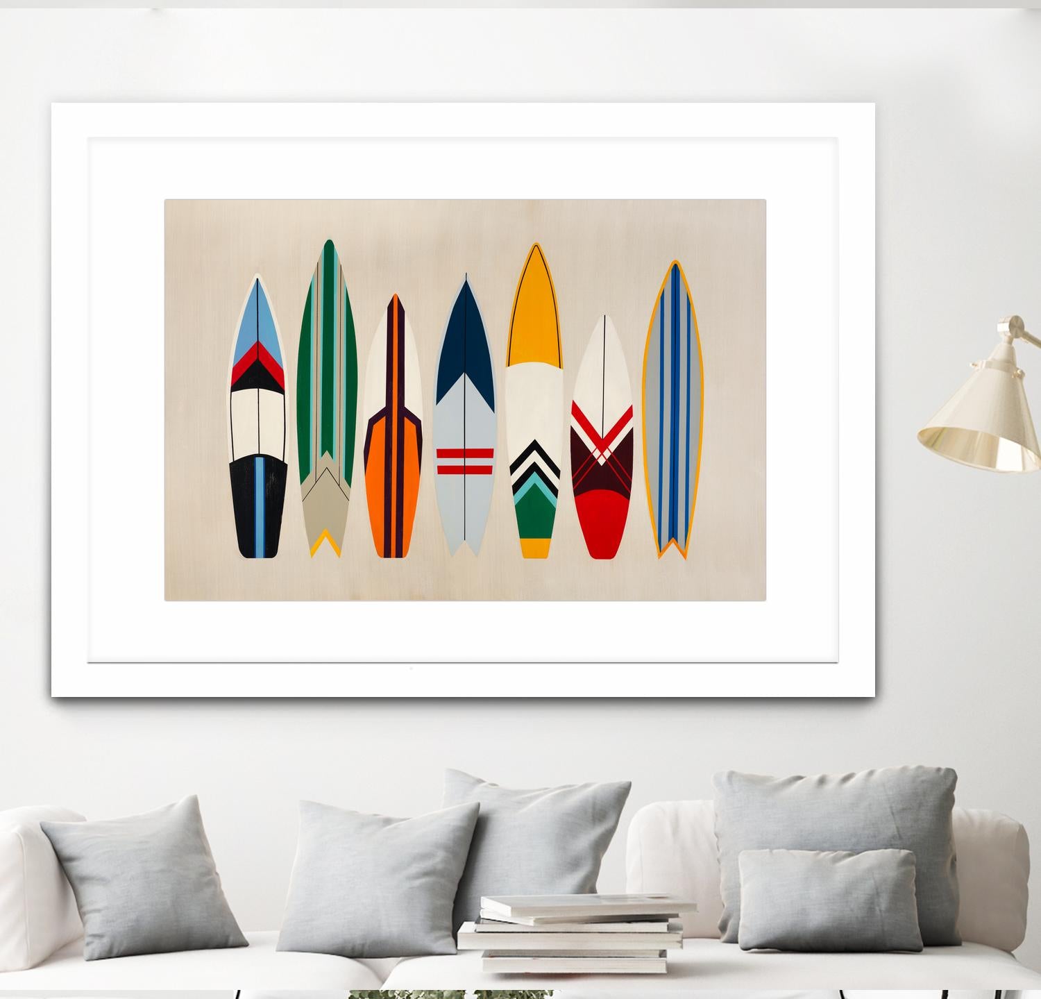 Hip to Be Me II by Daleno Art on GIANT ART - orange digital surf