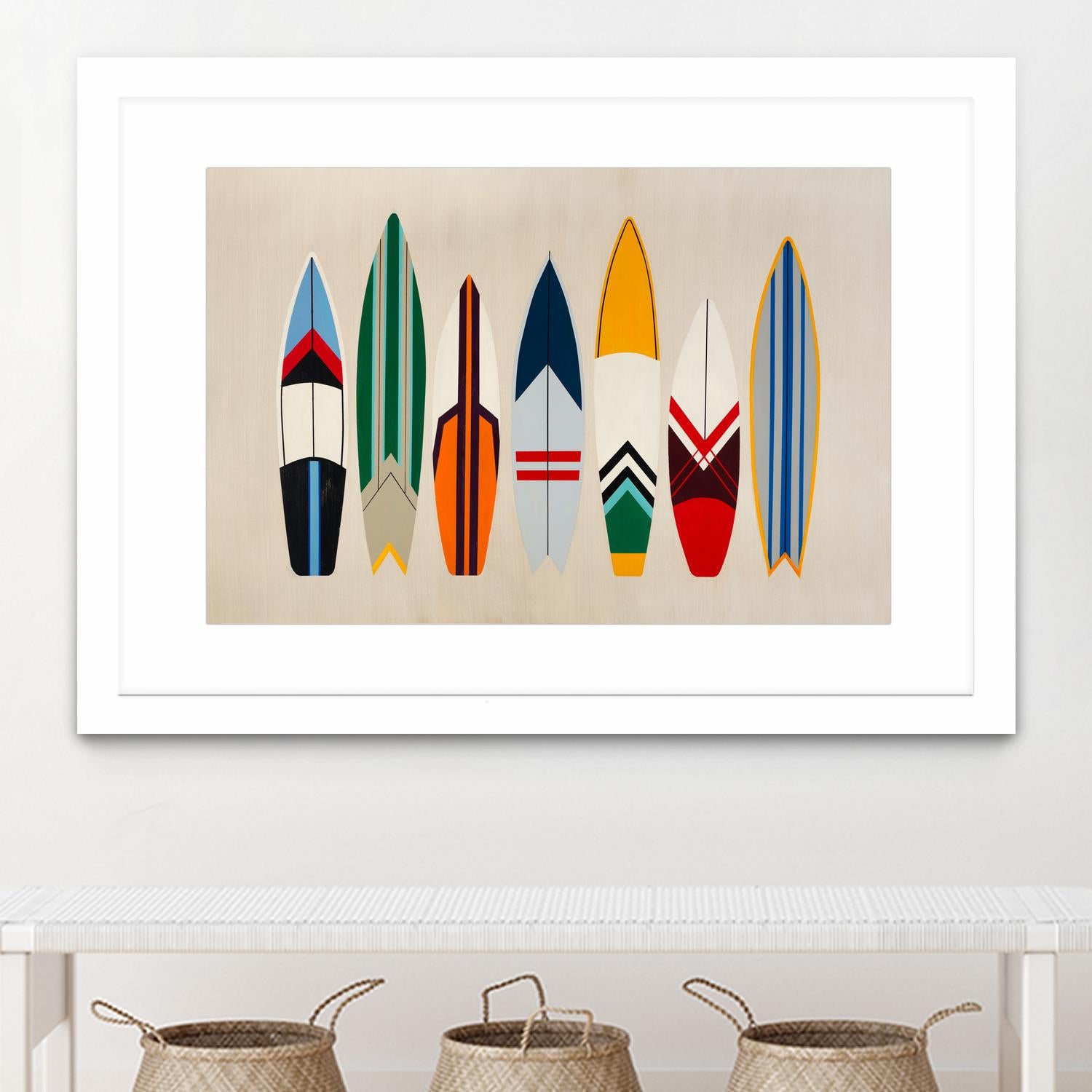 Hip to Be Me II by Daleno Art on GIANT ART - orange digital surf