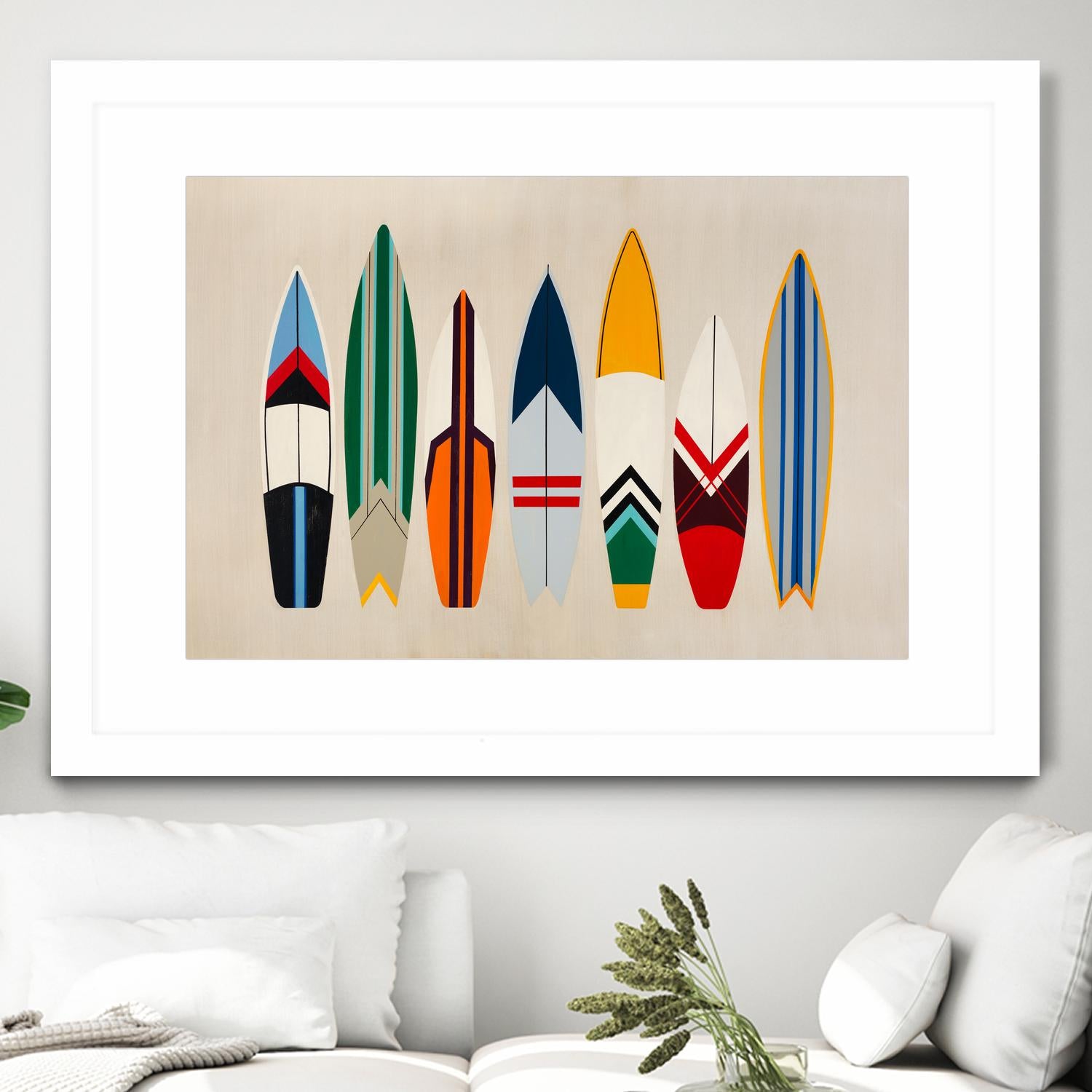 Hip to Be Me II by Daleno Art on GIANT ART - orange digital surf