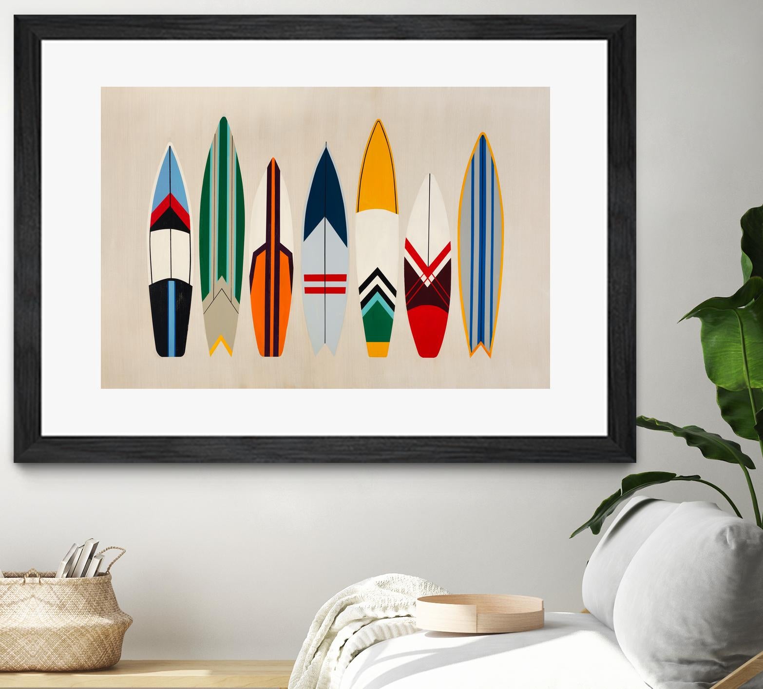 Hip to Be Me II by Daleno Art on GIANT ART - orange digital surf