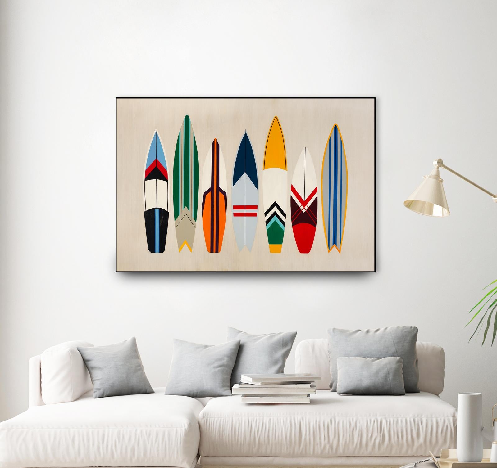 Hip to Be Me II by Daleno Art on GIANT ART - orange digital surf