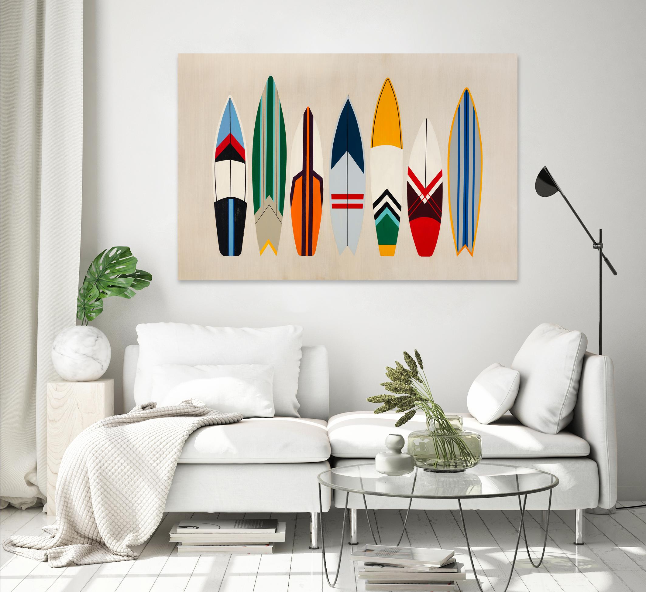 Hip to Be Me II by Daleno Art on GIANT ART - orange digital surf