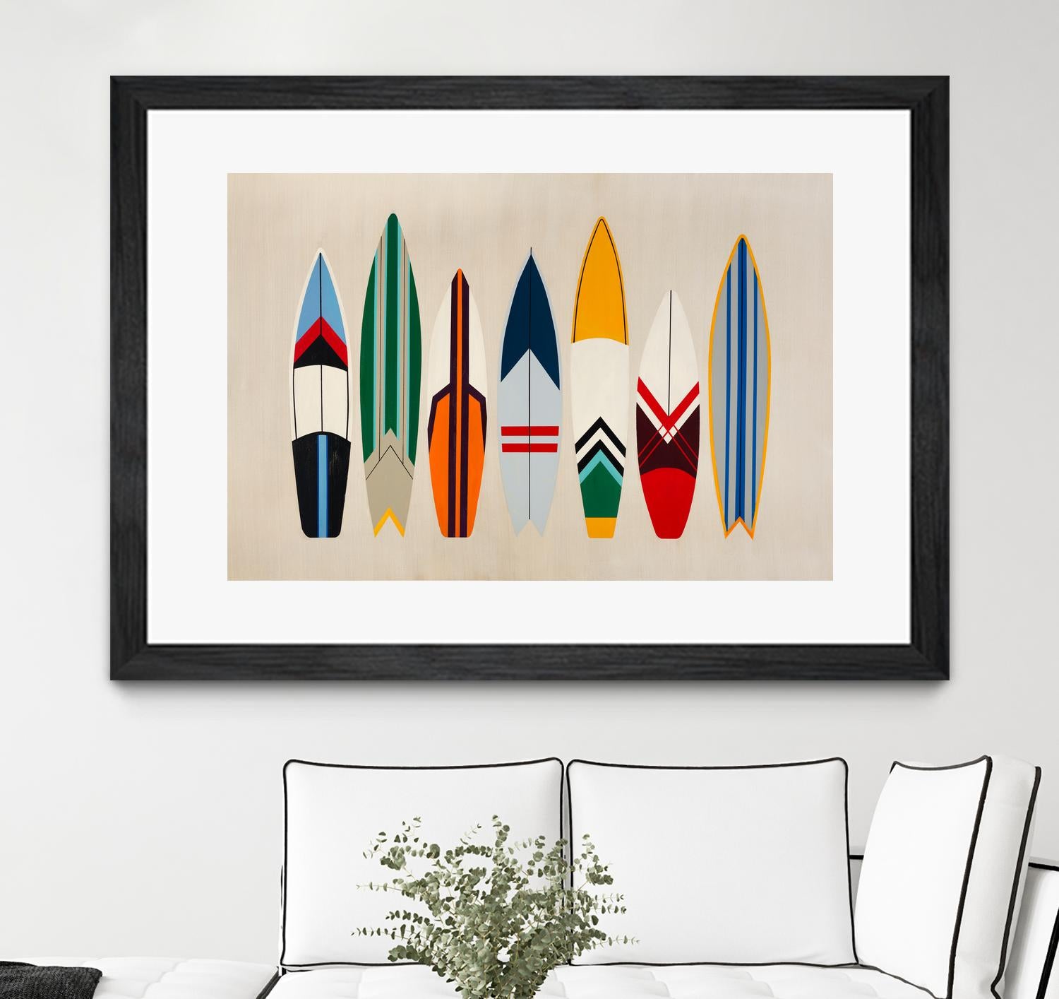 Hip to Be Me II by Daleno Art on GIANT ART - orange digital surf