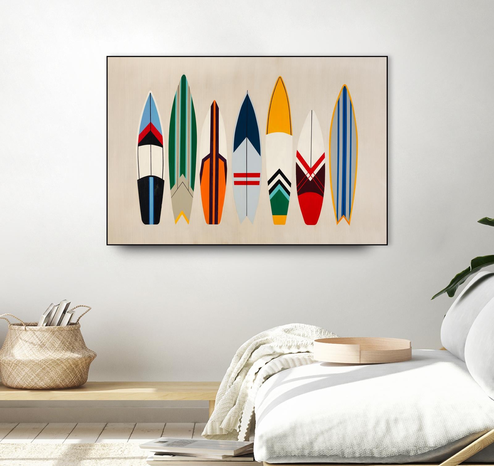 Hip to Be Me II by Daleno Art on GIANT ART - orange digital surf