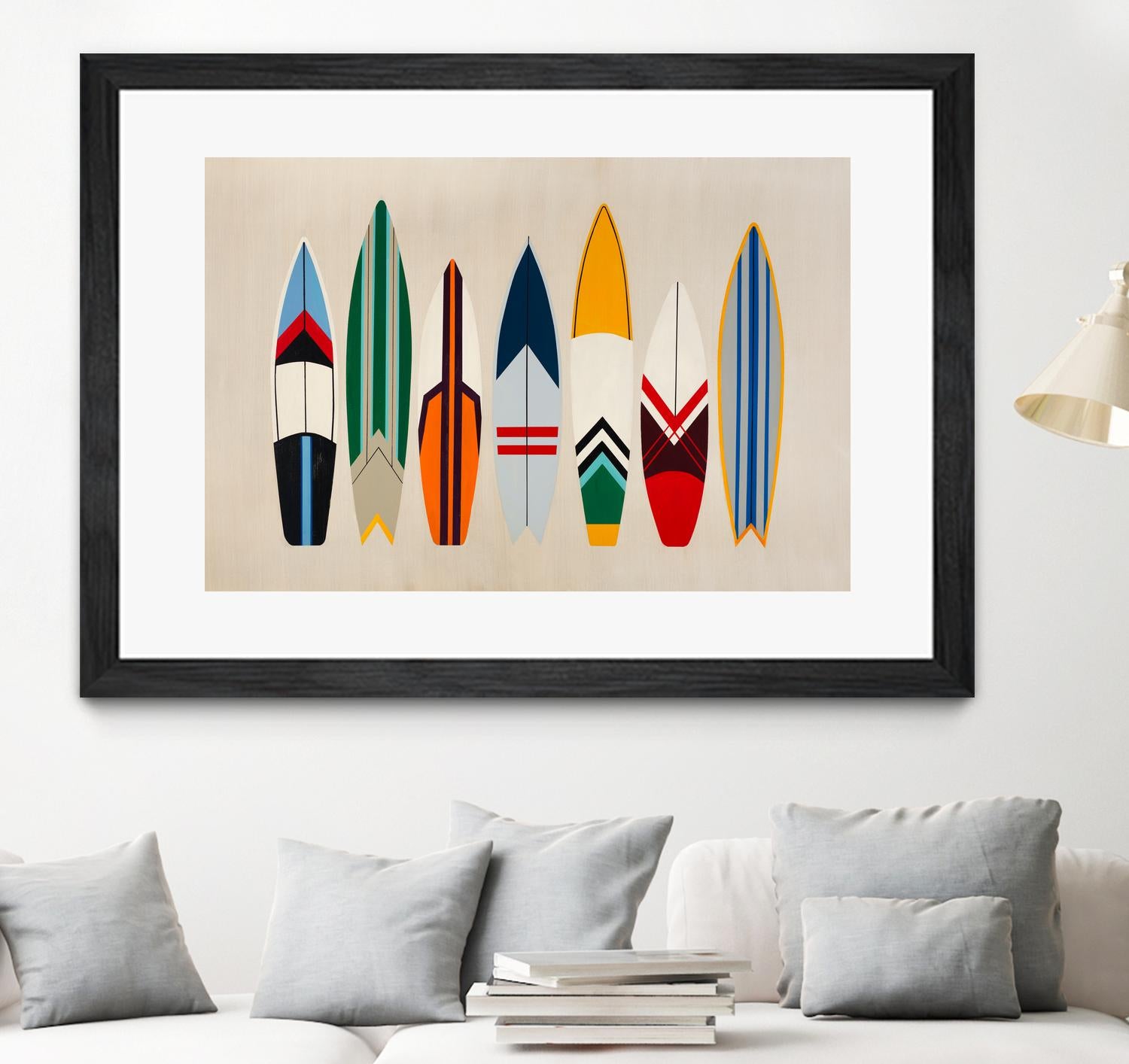 Hip to Be Me II by Daleno Art on GIANT ART - orange digital surf