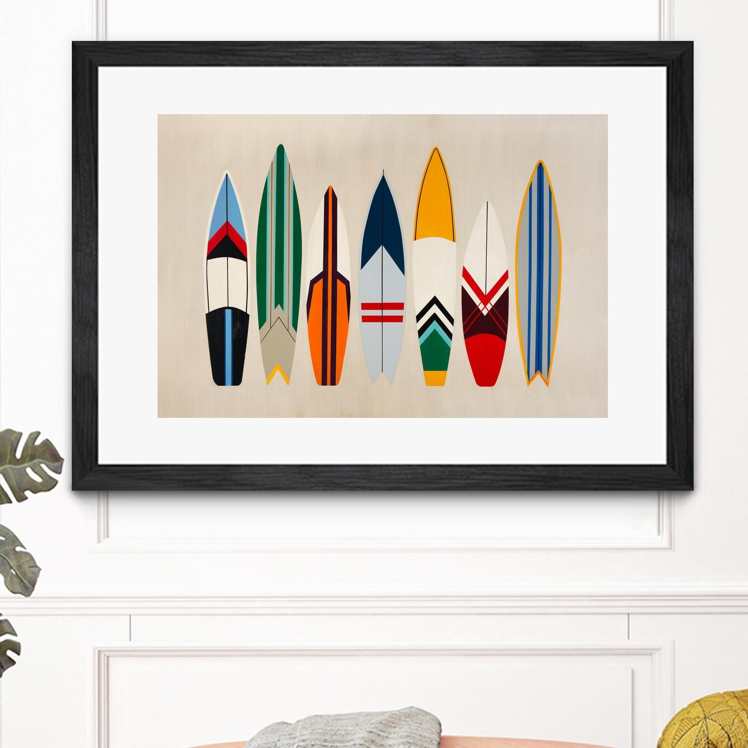 Hip to Be Me II by Daleno Art on GIANT ART - orange digital surf