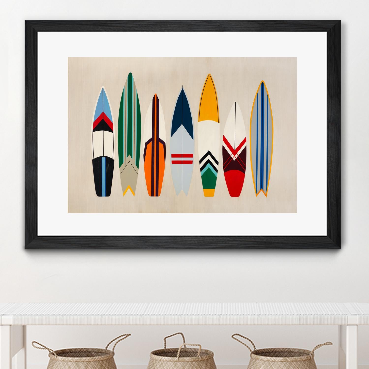 Hip to Be Me II by Daleno Art on GIANT ART - orange digital surf