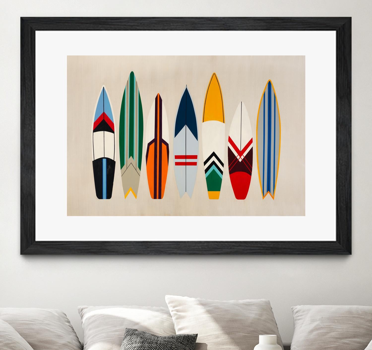 Hip to Be Me II by Daleno Art on GIANT ART - orange digital surf
