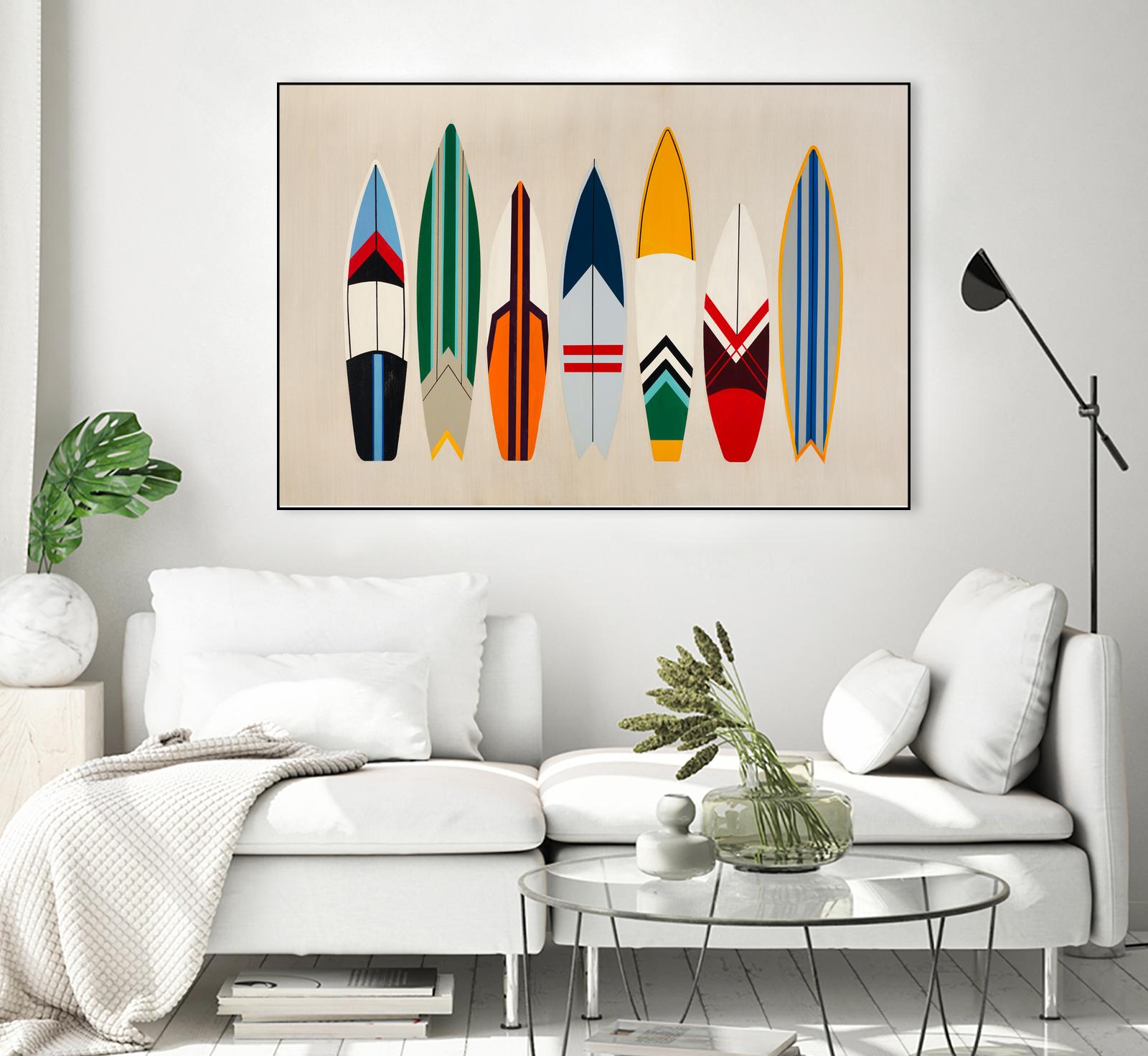 Hip to Be Me II by Daleno Art on GIANT ART - orange digital surf
