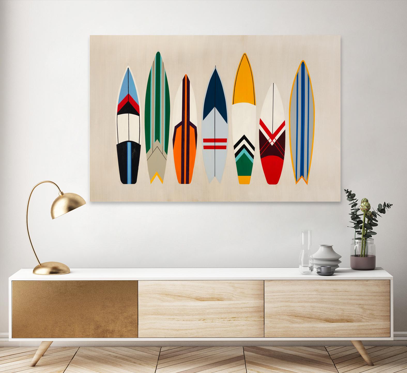 Hip to Be Me II by Daleno Art on GIANT ART - orange digital surf
