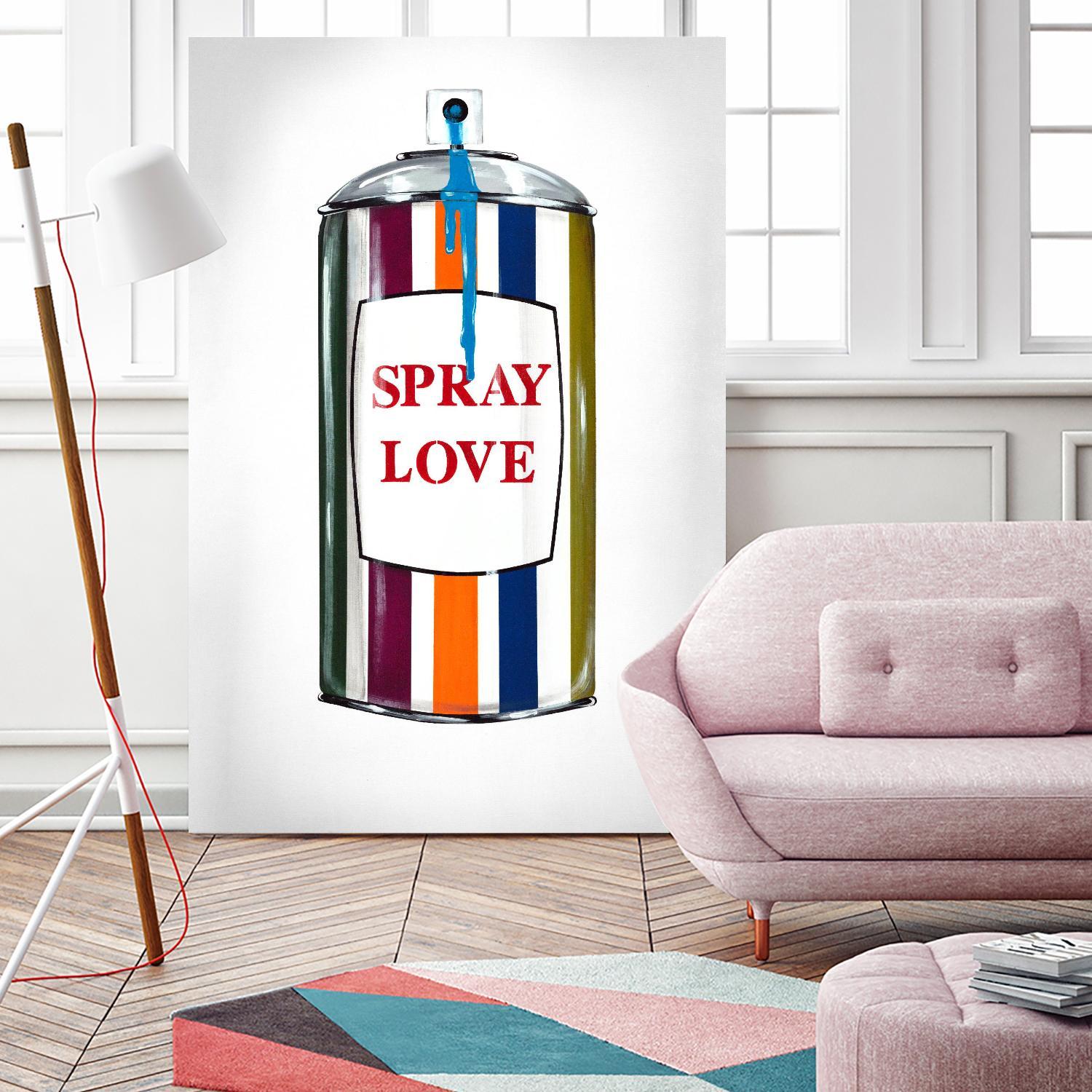 Public Expression V by Daleno Art on GIANT ART - orange typography love