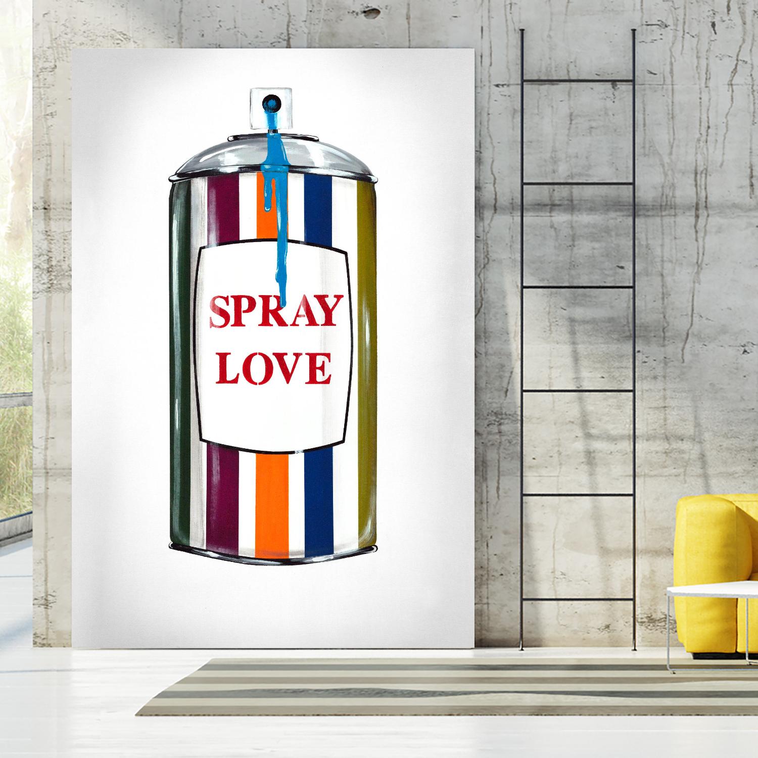 Public Expression V by Daleno Art on GIANT ART - orange typography love