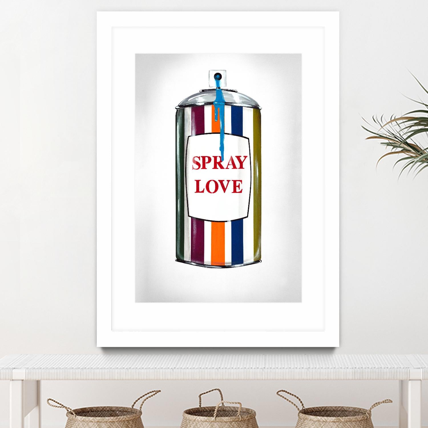 Public Expression V by Daleno Art on GIANT ART - orange typography love