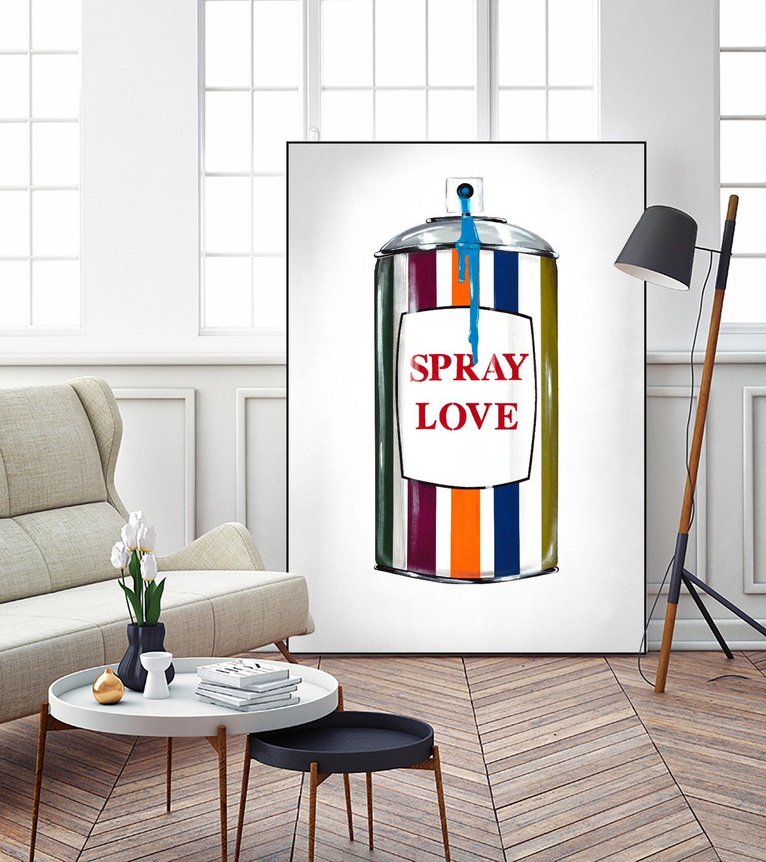 Public Expression V by Daleno Art on GIANT ART - orange typography love