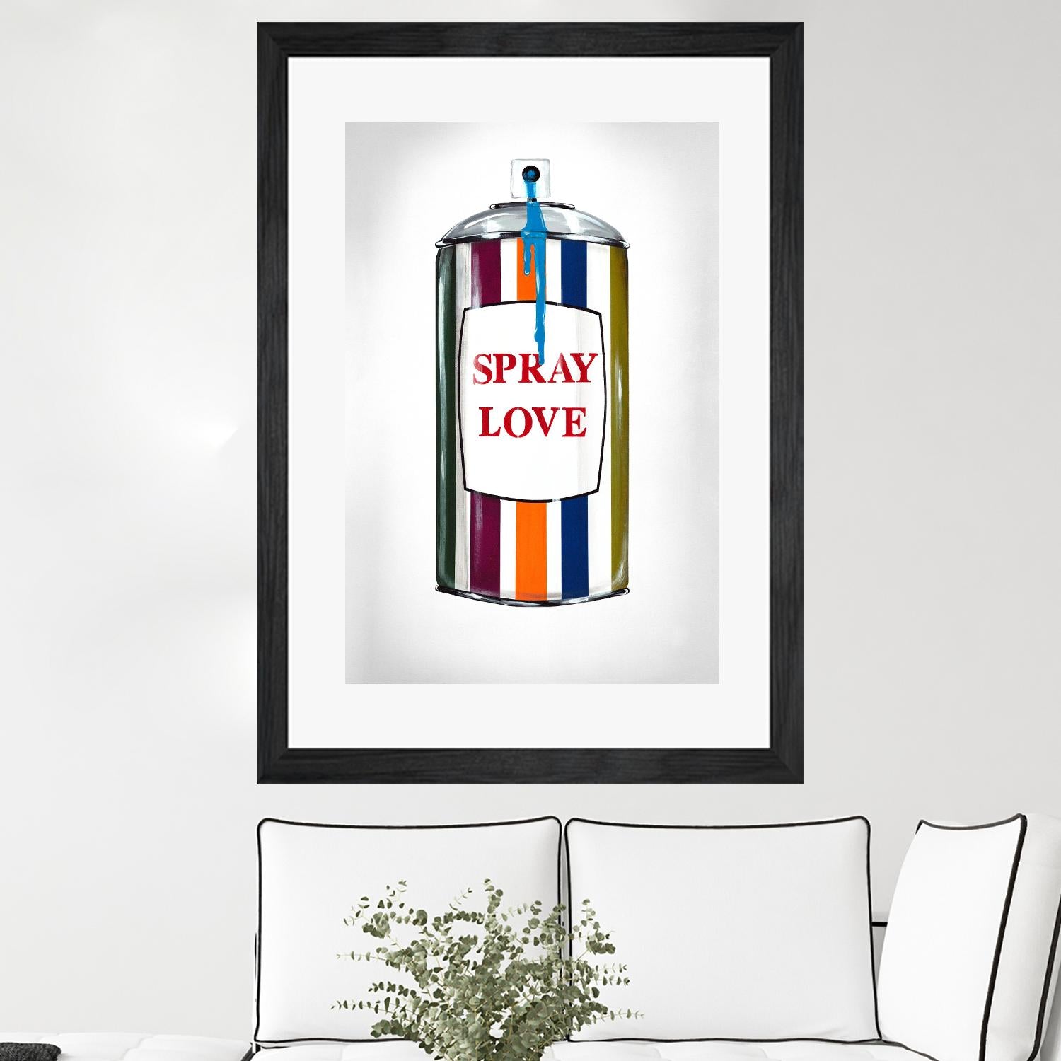 Public Expression V by Daleno Art on GIANT ART - orange typography love