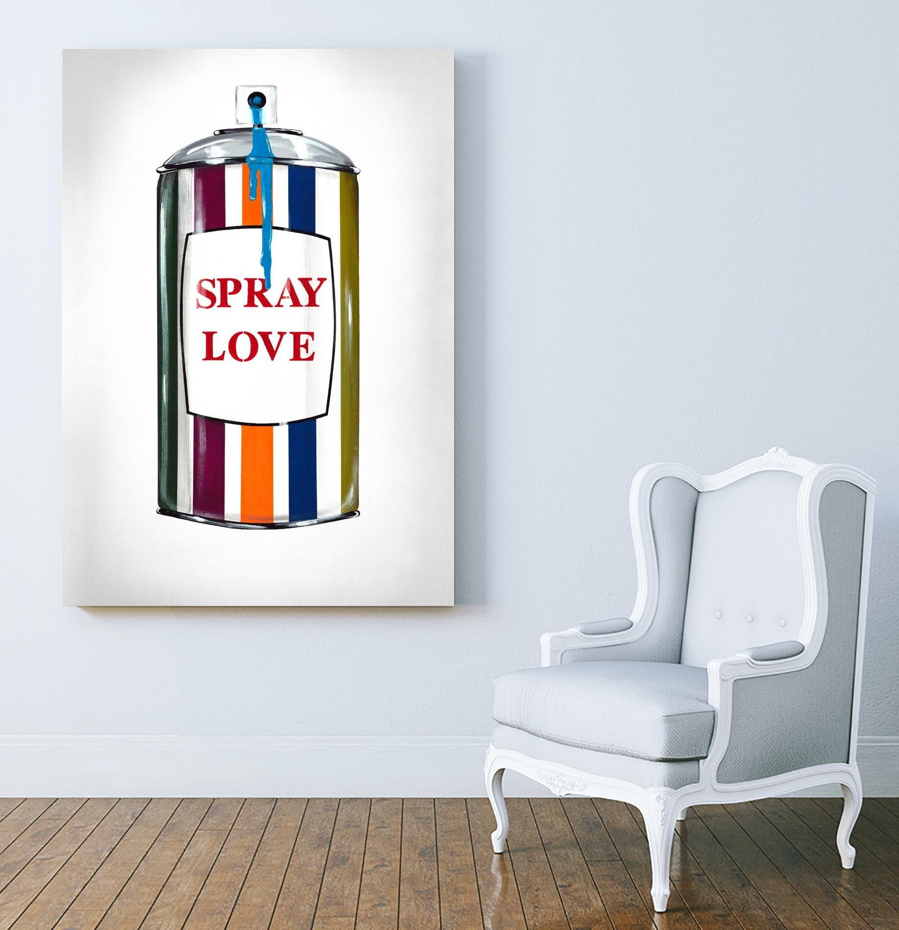 Public Expression V by Daleno Art on GIANT ART - orange typography love