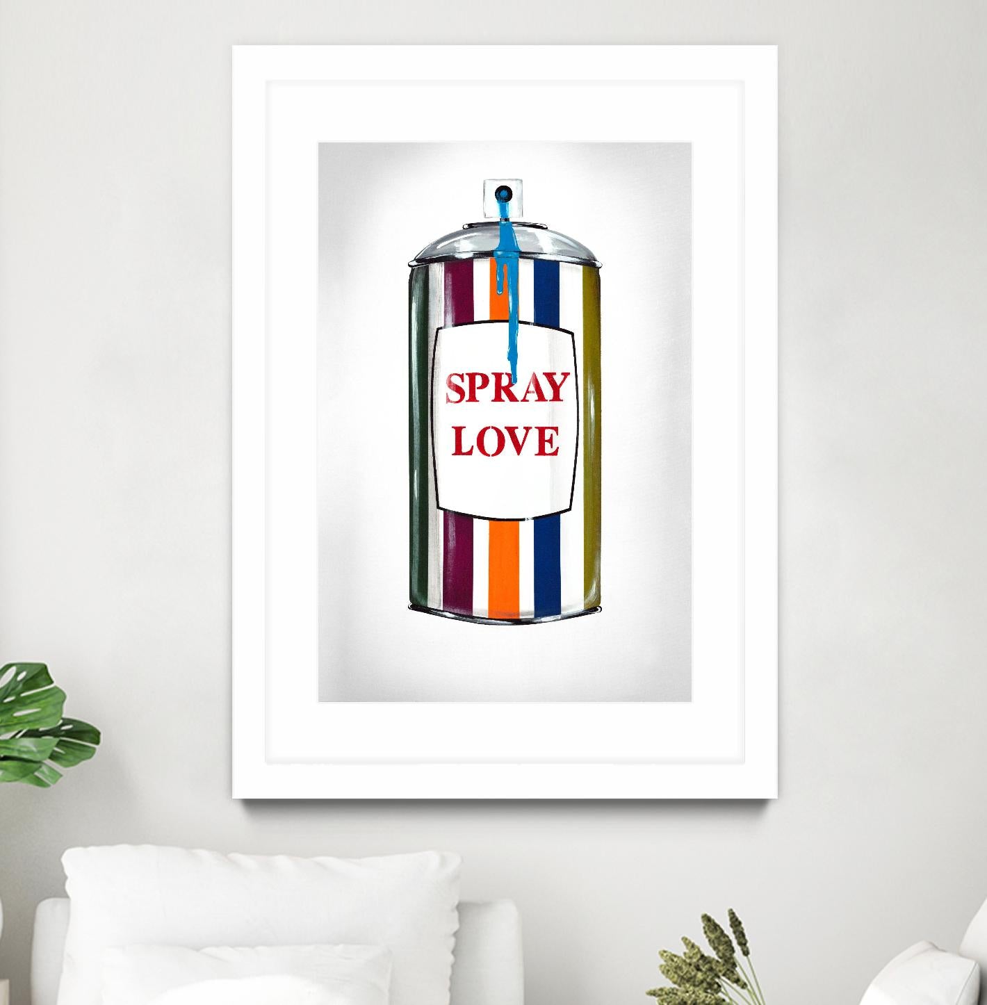 Public Expression V by Daleno Art on GIANT ART - orange typography love