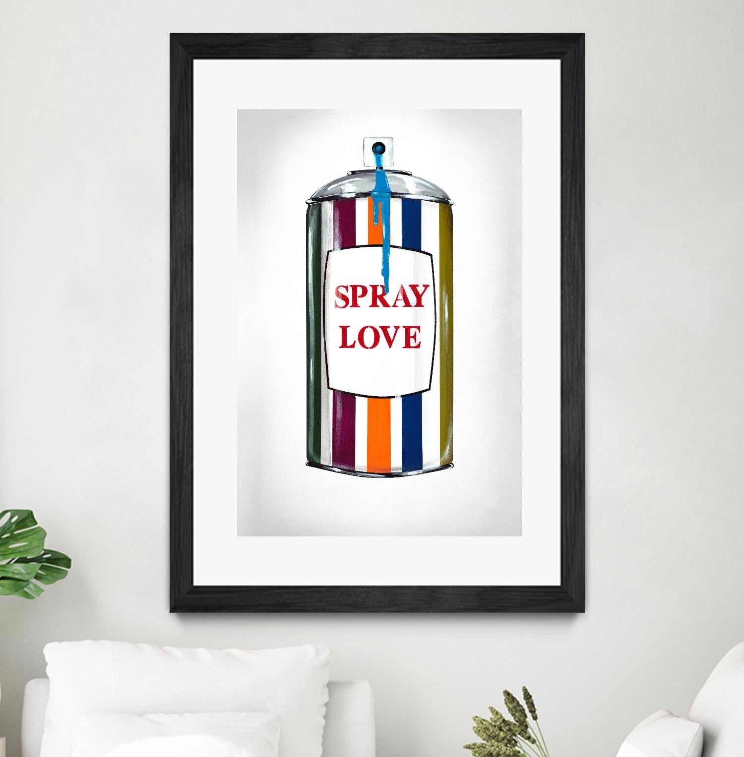 Public Expression V by Daleno Art on GIANT ART - orange typography love