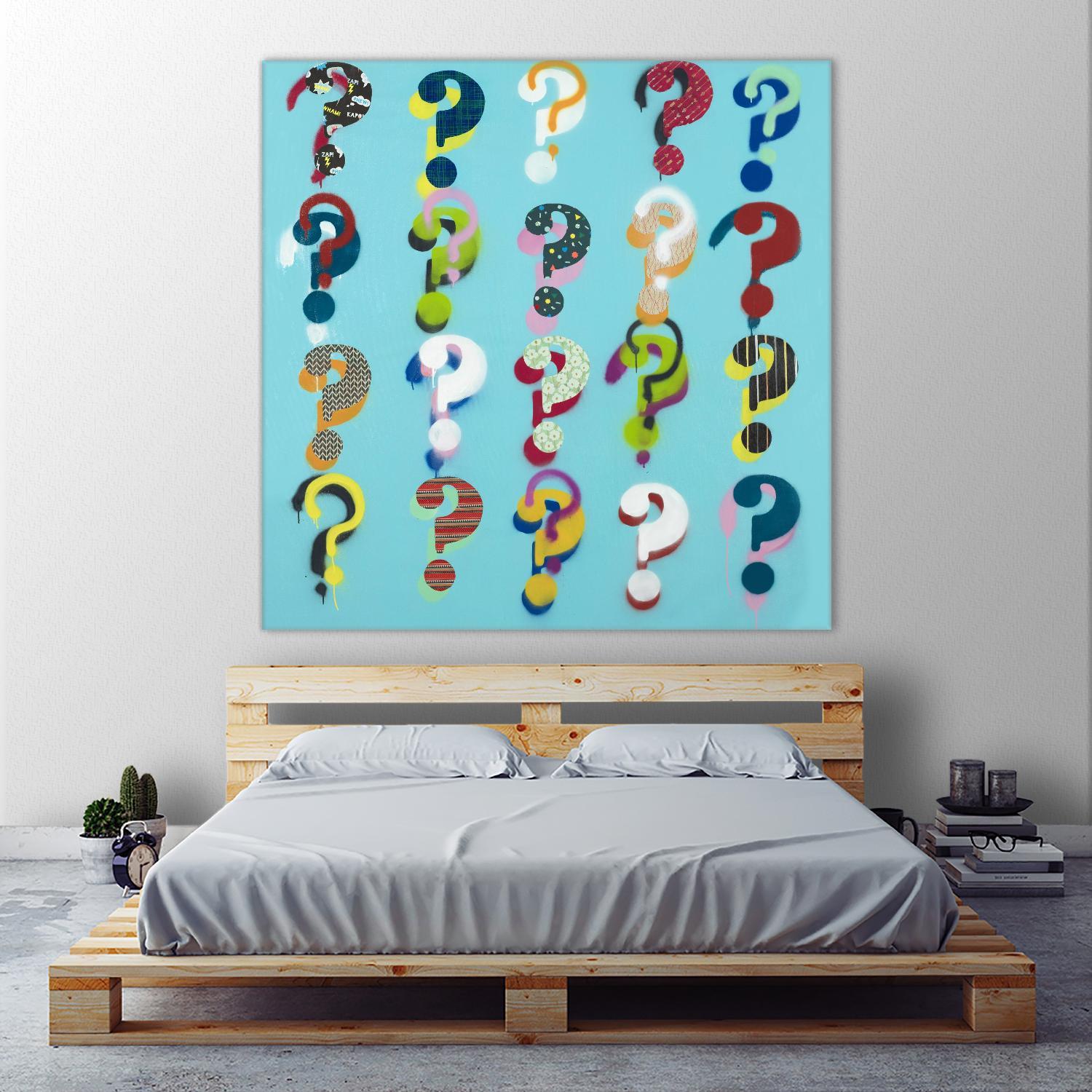 Pop the Question by Daleno Art on GIANT ART - abstract