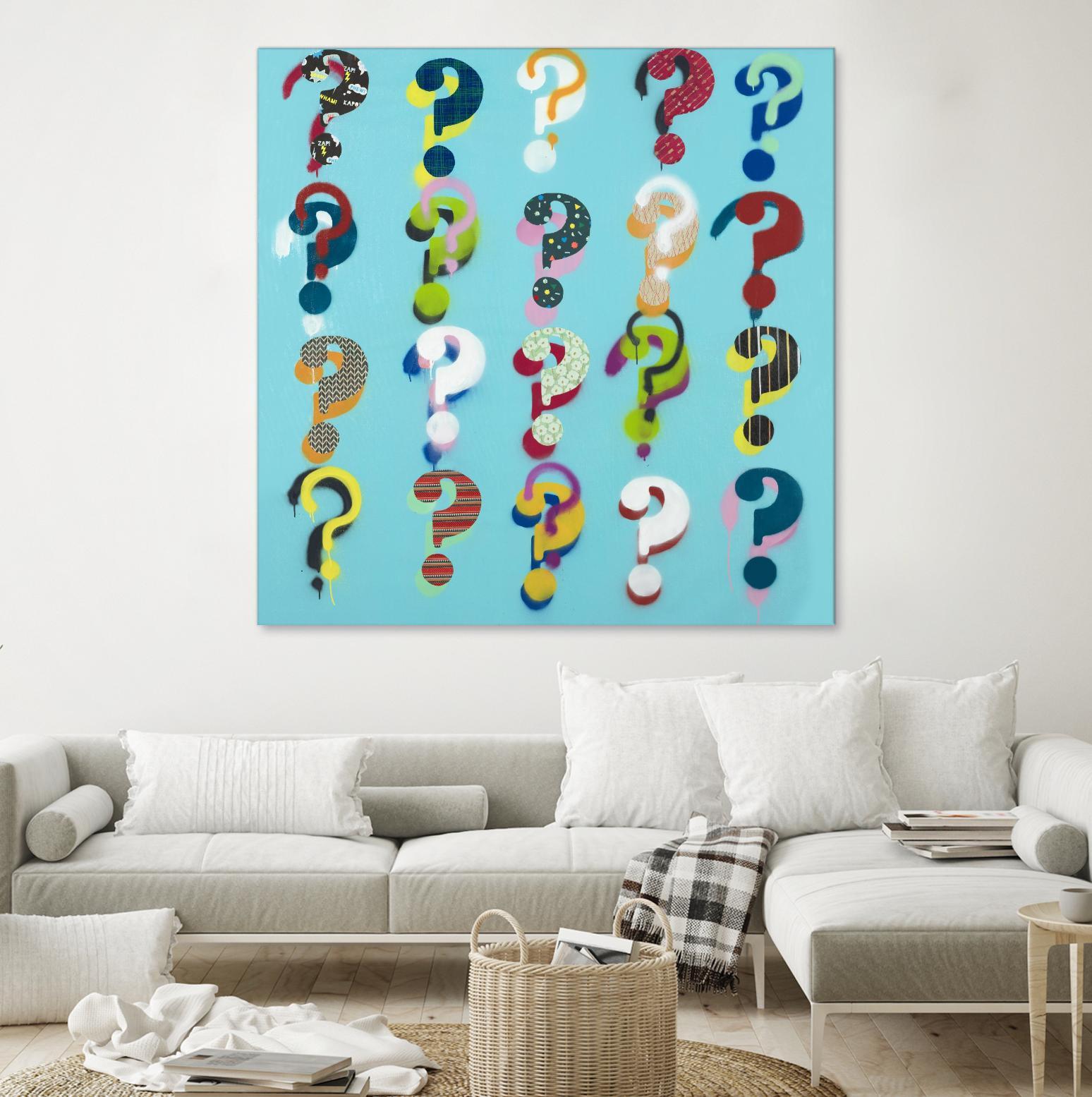 Pop the Question by Daleno Art on GIANT ART - abstract