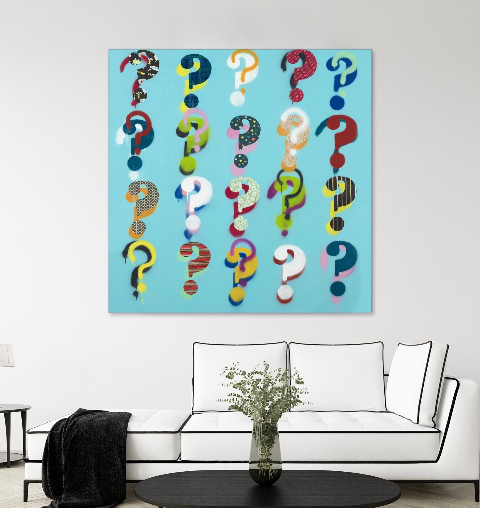 Pop the Question by Daleno Art on GIANT ART - abstract