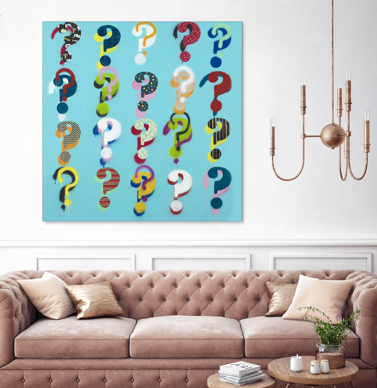 Pop the Question by Daleno Art on GIANT ART - abstract