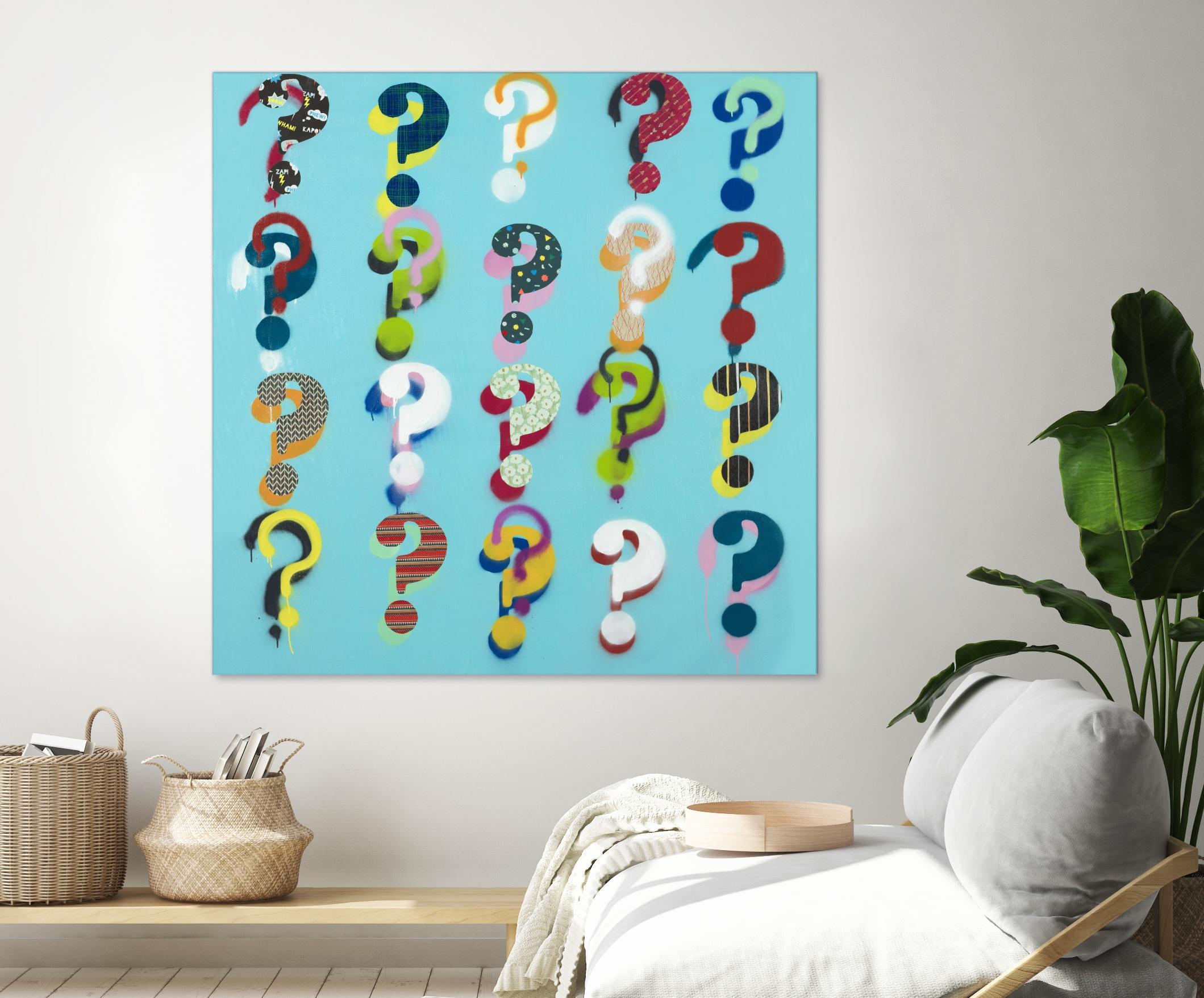 Pop the Question by Daleno Art on GIANT ART - abstract