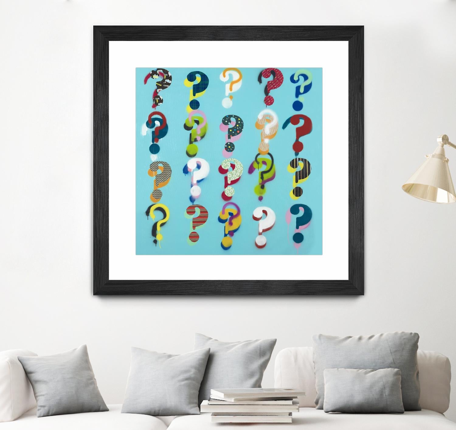 Pop the Question by Daleno Art on GIANT ART - abstract