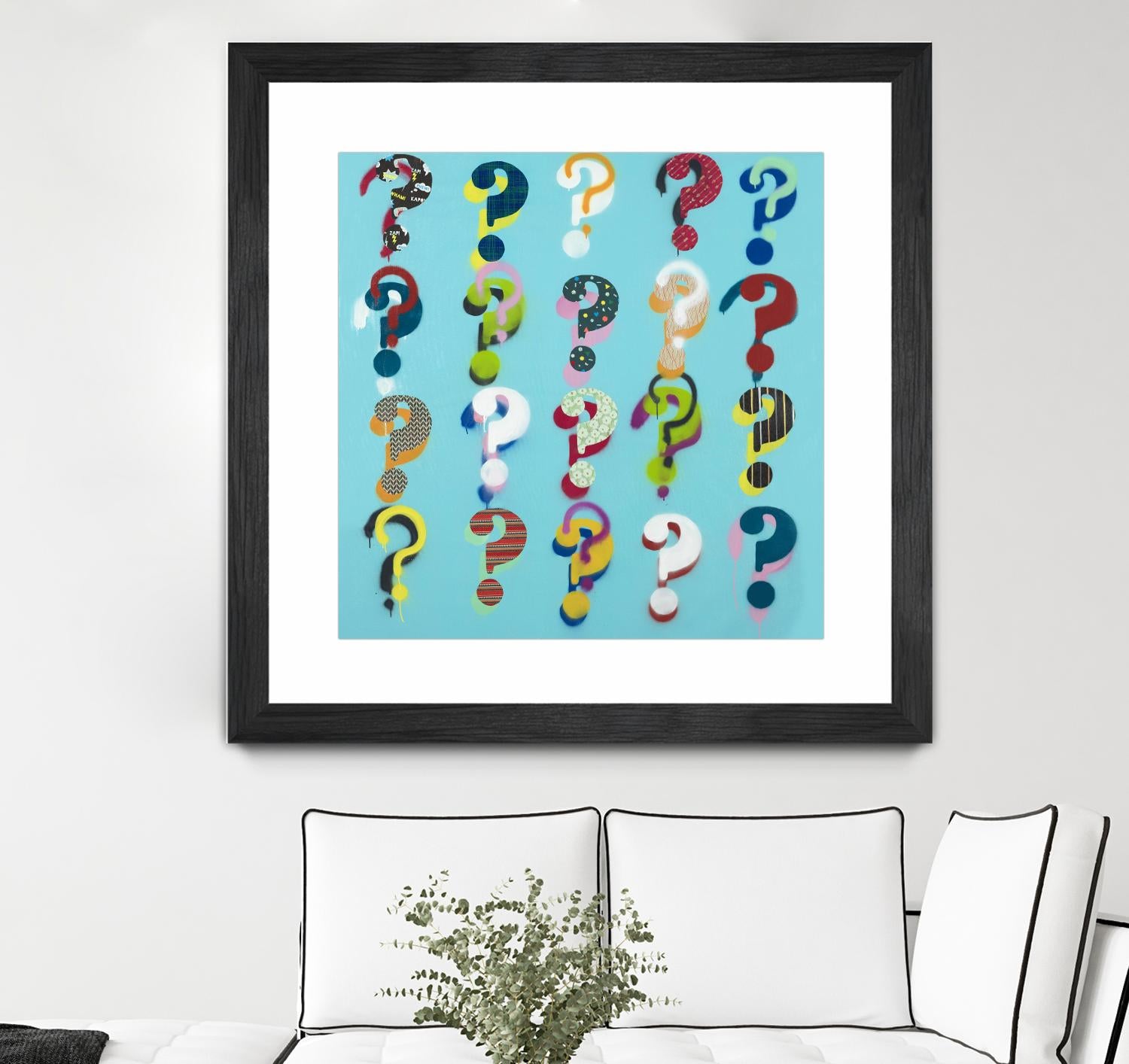 Pop the Question by Daleno Art on GIANT ART - abstract