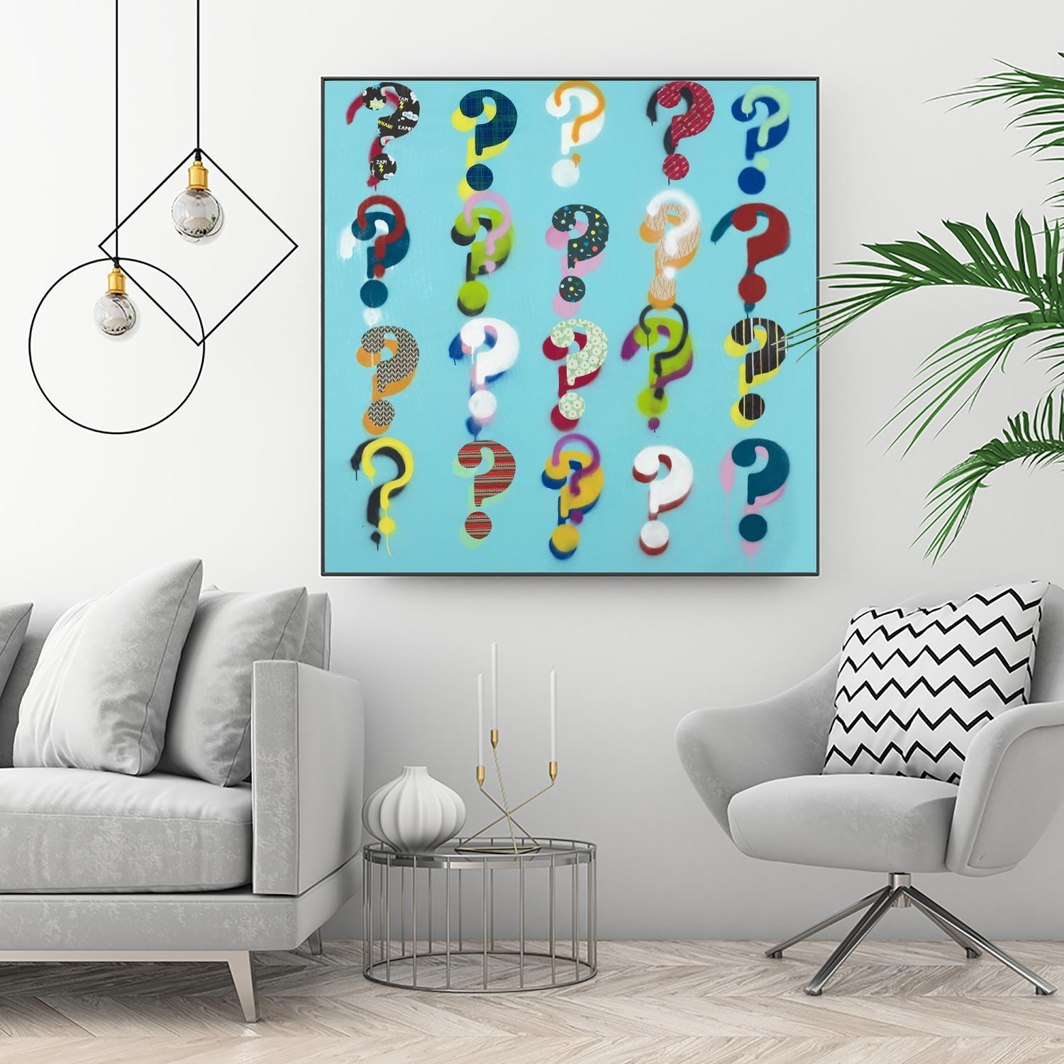 Pop the Question by Daleno Art on GIANT ART - abstract