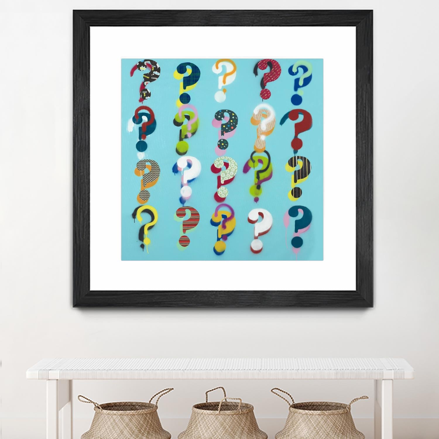 Pop the Question by Daleno Art on GIANT ART - abstract