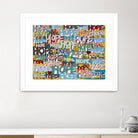 Its Time for Hope by Daleno Art on GIANT ART - red typography writing