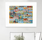 Its Time for Hope by Daleno Art on GIANT ART - red typography writing