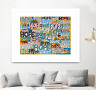 Its Time for Hope by Daleno Art on GIANT ART - red typography writing