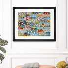 Its Time for Hope by Daleno Art on GIANT ART - red typography writing