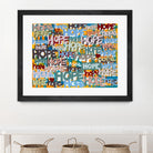 Its Time for Hope by Daleno Art on GIANT ART - red typography writing