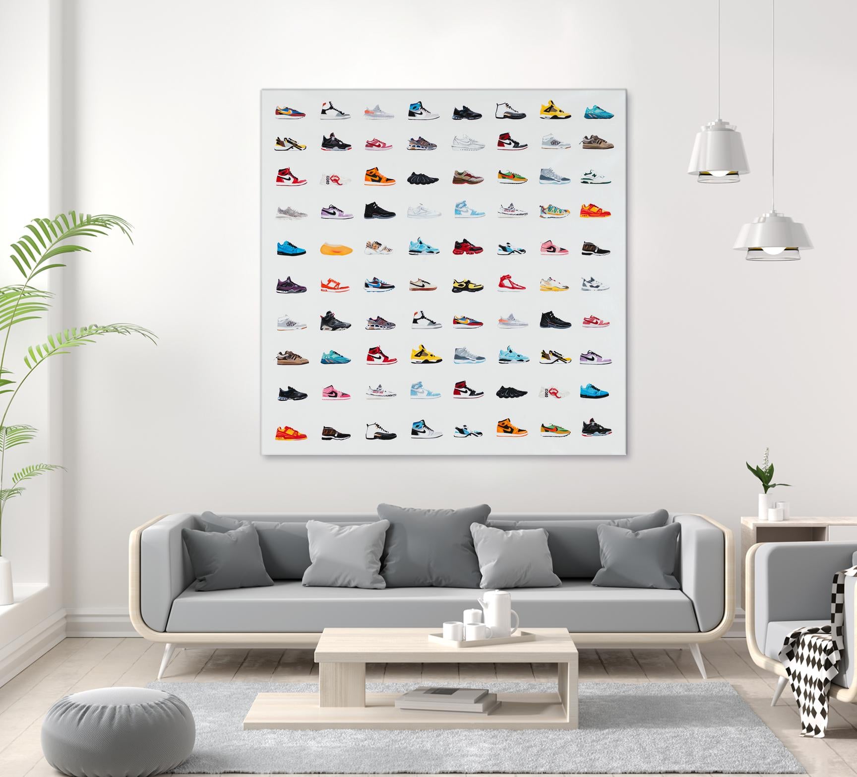 Life Is Short Buy The Shoes by Daleno Art on GIANT ART - orange digital pop