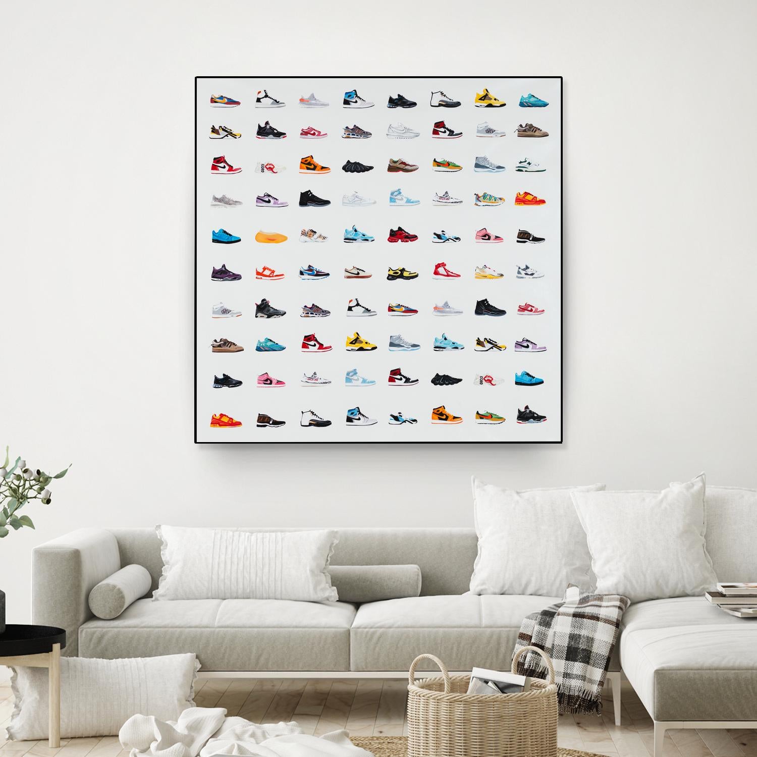Life Is Short Buy The Shoes by Daleno Art on GIANT ART - orange digital pop