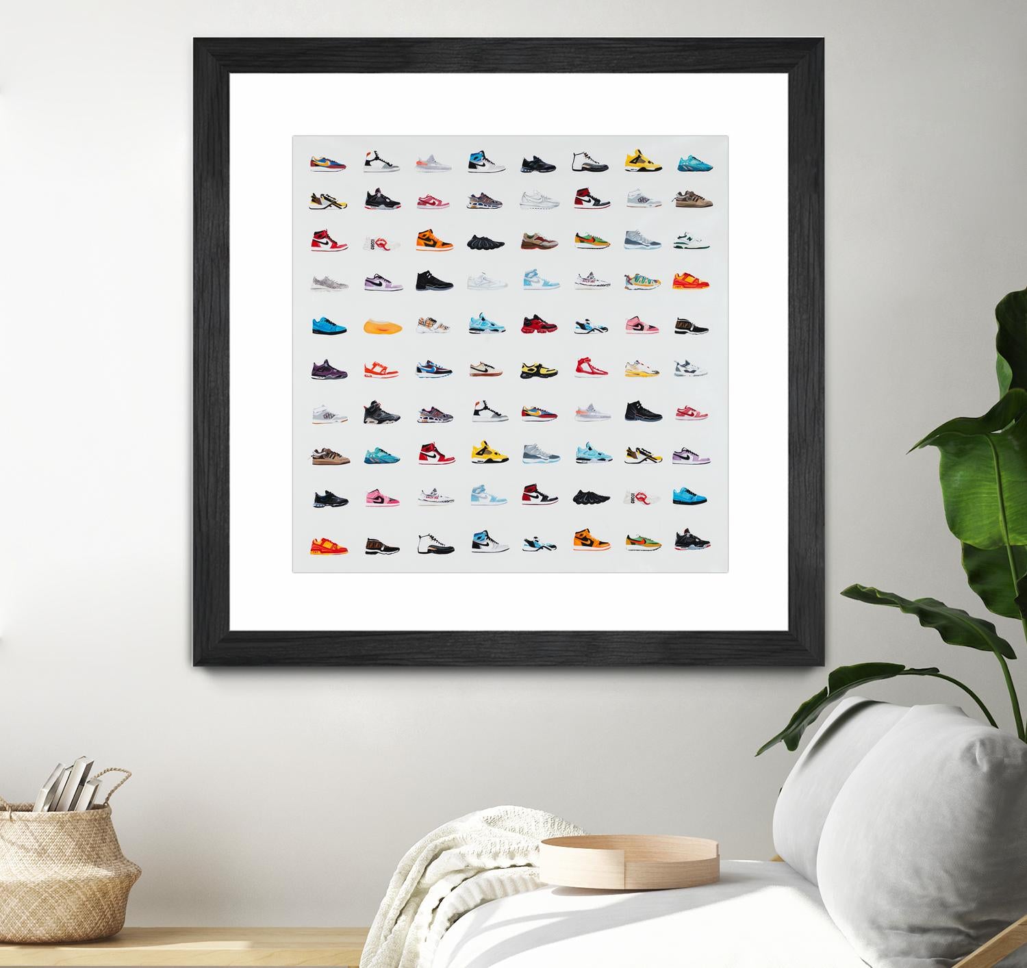 Life Is Short Buy The Shoes by Daleno Art on GIANT ART - orange digital pop