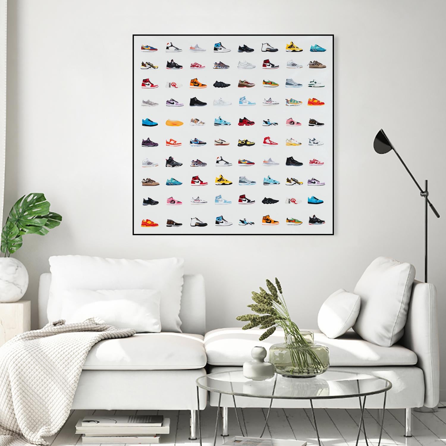Life Is Short Buy The Shoes by Daleno Art on GIANT ART - orange digital pop