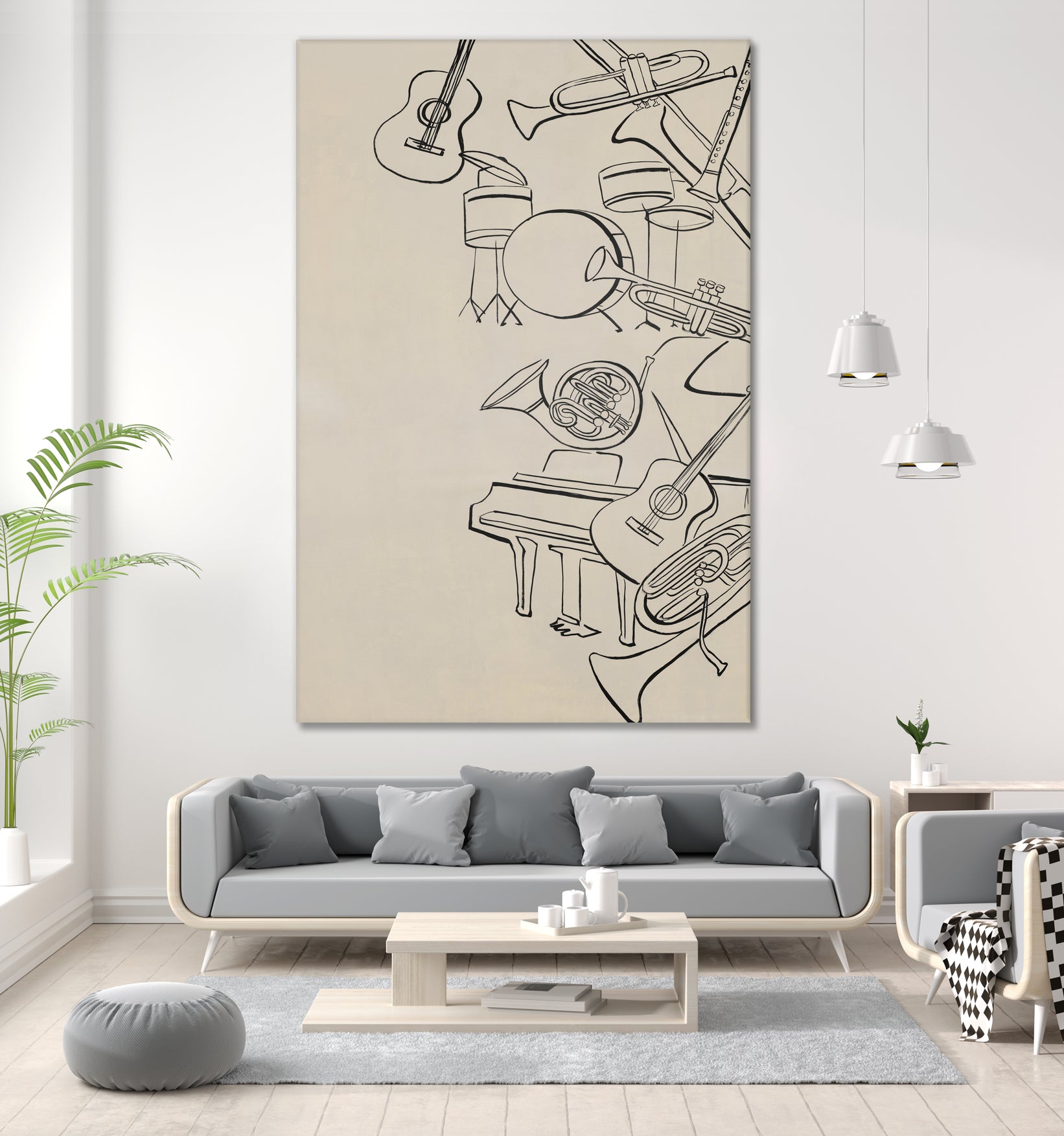 The Family Musician by Daleno Art on GIANT ART - abstract