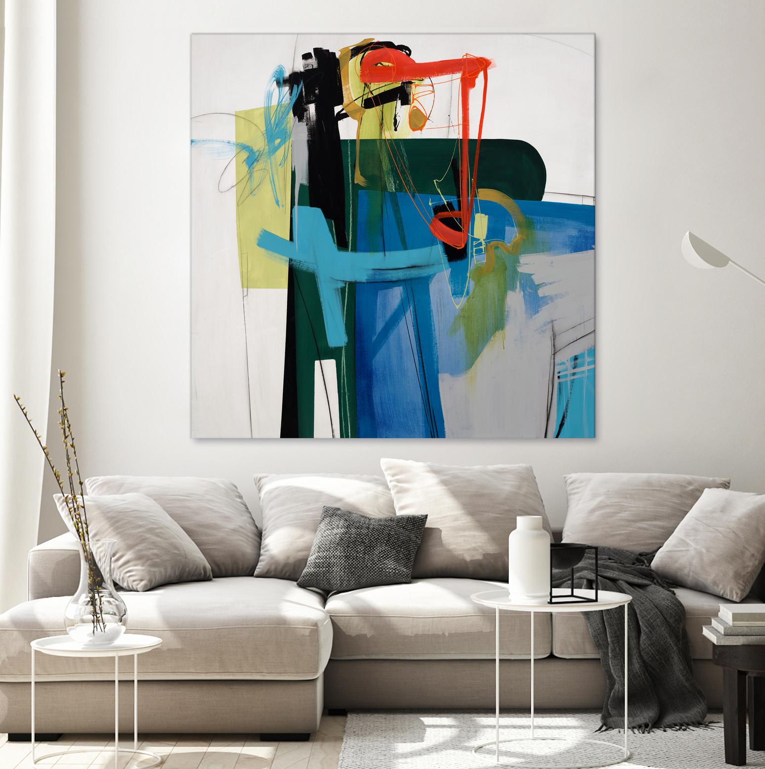 Return the Fork by Daleno Art on GIANT ART - red abstract