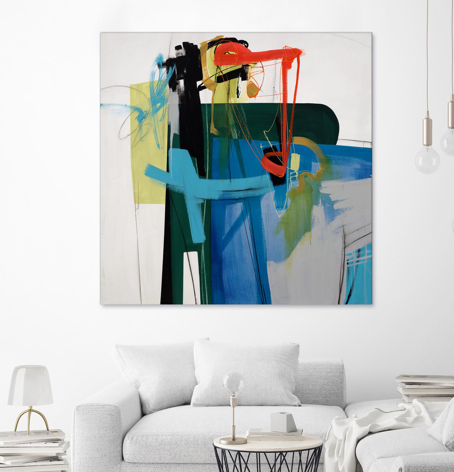 Return the Fork by Daleno Art on GIANT ART - red abstract